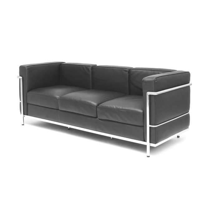 alt=“LC2 Sofa - Le Corbusier“